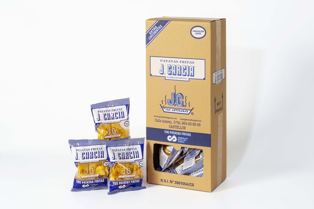 22 x Papas J. Garcia 45 gr. (Caja)